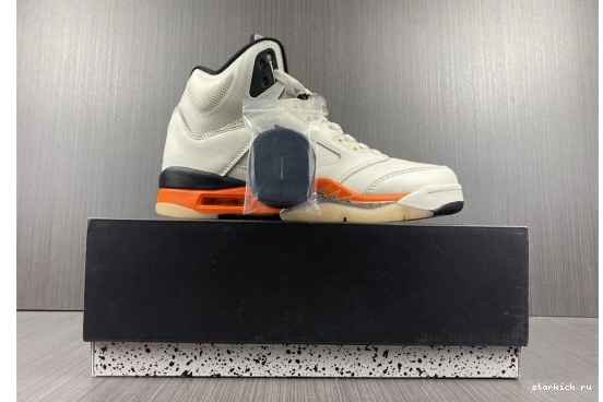 Total Retro 5 DC1060-100 Jordan DC1060-100 Air Orange 0718